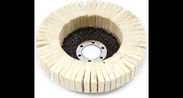 125 mm Lamellen Polijstschijf - Kops Polijsten - voor op de haakse Slijper