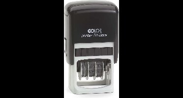 Colop Printer 52/D Blauw - Stempels - Datum stempel Nederlands - Stempel afbeelding en tekst