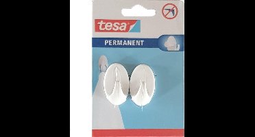 Tesa ophanghaakjes met plakstrip - Zelfklevende Ophanghaakjes