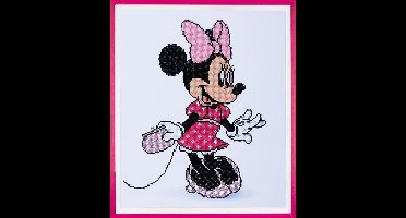 Vervaco - Diamond painting kit - Disney Minnie met handtasje - PN-0175284 - - Borduurpakket volwassenen - Borduurpakket kind