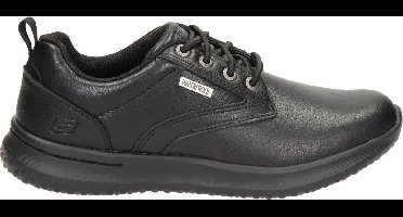 Skechers heren veterschoen - Zwart - Maat 43