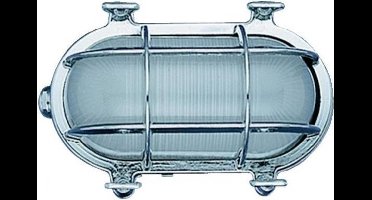 ARC Marine waterdichte verchroomde Schotlamp 17,5 cm