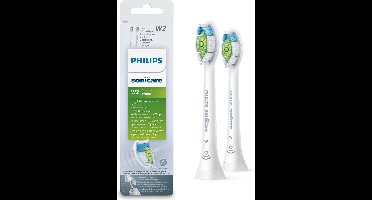 Philips Sonicare W2 Optimal White HX6062/10 - Opzetborstel - Wittere tanden - 2 stuks