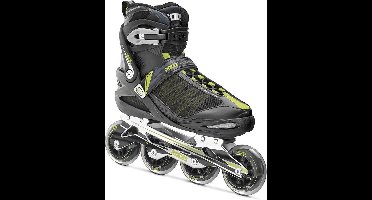 Roces Argon inline skates 84 mm black / acid green (Bestel 2 maten groter dan normaal!)