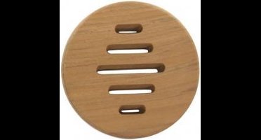 ARC Marine teakhouten inbouw Ventilatierooster Ø 10 cm