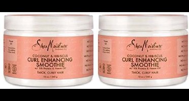 Shea Moisture Coconut & Hibiscus - Curl Enhancing Smoothie - 2 x 340 ml