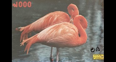 Dieren Puzzel 1000 Stukjes - Flamingo - Vogels