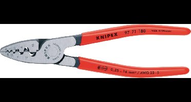 Knipex 97 71 180 Adereindhulstang 025-160mm
