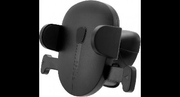 FIXED Click Vent-houder, premium kwaliteit, zwart, universele ventilatierooster telefoonhouder, voor auto, 360 graden draaibaar, universeel, smartphone holder