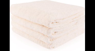 Douchelaken crème 70x140cm (LET OP: bestellen per stuk)