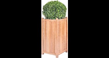 VKT Bloembak Bloembak teak Java, L35xB35xH70 cm