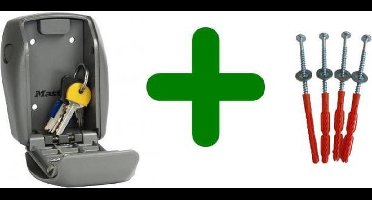 MasterLock 5415 - sleutelkluis - met bevestiging schroeven