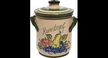 Rumtopf met fruitmotief 5 liter