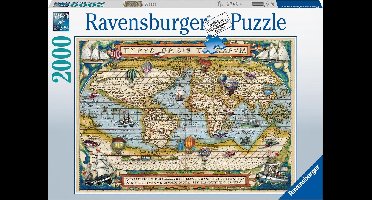 Ravensburger puzzel Around the World - Legpuzzel - 2000 stukjes