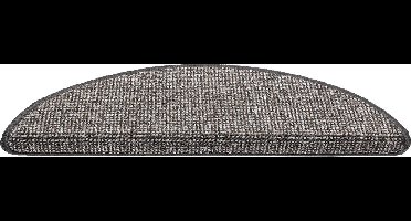 Trapmat Madrid bruin 17*56 cm set van 15 stuks