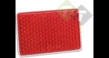 Reflector Rood, 90mm x 57mm