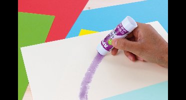 APLI  Lijmstick paars - zien wat je al gelijmd hebt - 12x