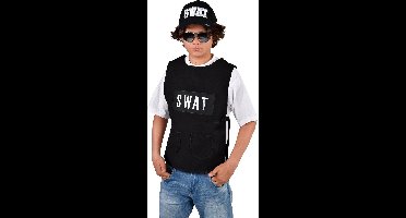 Magic Design Vest Swat Junior Polyester Zwart Maat 164