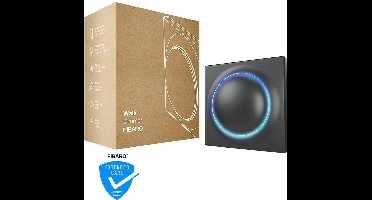 FIBARO Walli Dimmer - Slimme inbouw dimmer - geschikt voor LED - Antraciet - Z-Wave Plus