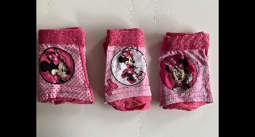 Hipster voor meisjes | ondergoed voor meisjes | Minnie Mouse in portret| 6-8 jaar | 122/128 | 3 pack