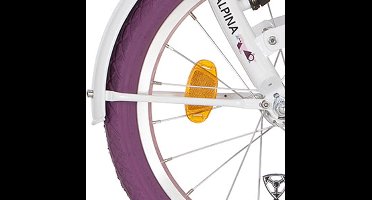 Alpina Spatbordstang set 18 Clubb traffic white