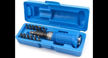 HBM 14 Delige Slagschroevendraaier Set met Soft Grip Anti Slip Handvat