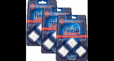 Finish Vaatwasmachinereiniger tijdens wasbeurt - 9 tabletten (3x3)