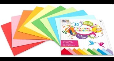 Basic Craft Vouwkarton 110 grams 20x20 cm 50 Stuks