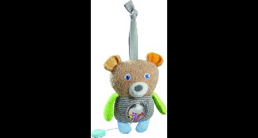 Haba Opwindfiguur Beer Junior 14 Cm Blauw/groen