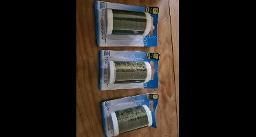 3x Garen 100% polyester kakigroen 250m Sorbo