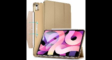 ESR Yippee Color kunstleer hoes voor iPad 10.2 (2019 2020 2021) - roségoud