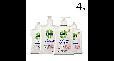 Dettol Handzeep - Extra Care Gevoelige en Normale Huid Lotus & Kamille 250ml x4