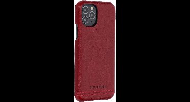 Pierre Cardin iPhone 11 Pro Rode Leren Back Cover - Bescherming & Stijl voor Uw Telefoon!