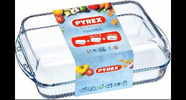 Pyrex Ovenschalenset Essentials 35 x 22 x 6 cm - 2-delig