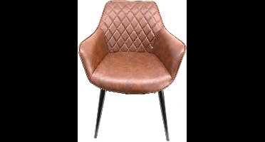 Decostar Eetkamerstoel Cordoba | 60 x 84 cm | Bruin