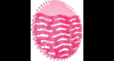 Urinoir matten roze Cucumber & Melon 8 stuks