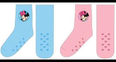 2 paar antislipsokken minnie mouse maat 31/34
