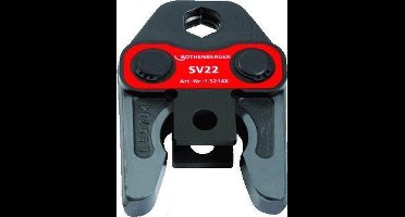 Rothenberger persbek pers tang standaard SV22 ( 015214X ) voor ROMAX 4000 / accu pers ACC enz.