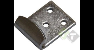 Haak voor de aanhanger, Eierkistsluiting, Tegenstuk