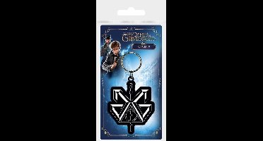 Pyramid FANTASTIC BEASTS 2 - Rubber Sleutelhanger - Grindelwald Logo