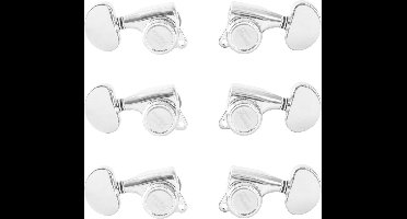 Fame 334GM Locking Tuners 3+3 Chrome - Stemmechaniek voor gitaar