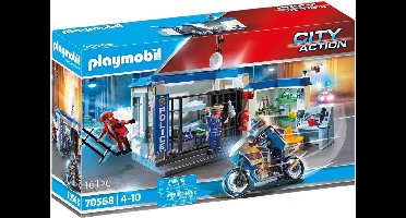 PLAYMOBIL City Action Politie: ontsnapping uit de gevangenis - 70568