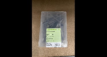 Draadnagels - Verzinkt - 3,5 x 80 mm - 750 g