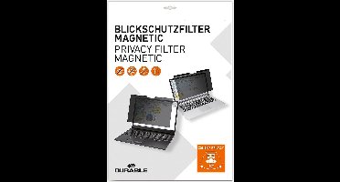 Durable privacy filter - 15,6 inch scherm - Grijs