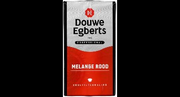 Koffie Douwe Egberts snelfiltermaling Melange Rood 500gr | 6 stuks