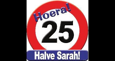 Huldeschild - 25 jaar Halve Sarah