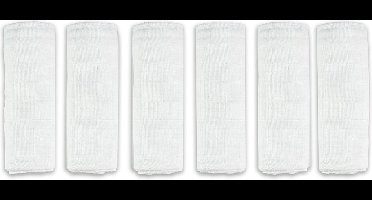 Hydrofiele Luiers - Hydrofiele Doeken - 70 x 80 cm - 6 pack - Wit- EU gefabriceerd – Fensilo