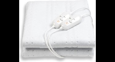 Cresta Care elektrische deken 2 persoons | Cosy fleece | 160 x 140 cm | 2 apart instelbare controllers | Machine wasbaar | TUV GS goedgekeurd | Ökotex gecertificeerd