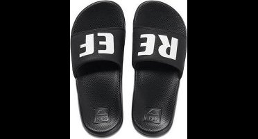 Reef Kids One Slide Jongens Slippers - Black/White - Maat 31.32