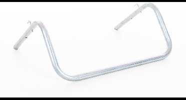 Vrachtwagenhouder compleet voor knapzakken 400 liter - staal verzinkt